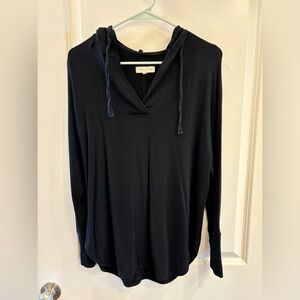 Black Lou and Grey tunic hoodie